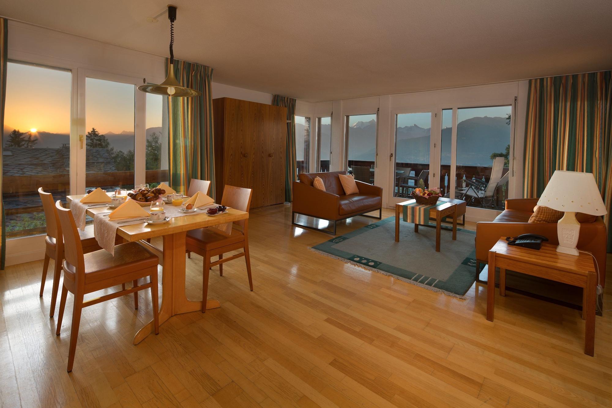 Hotel Helvetia Intergolf Crans-Montana Exterior foto