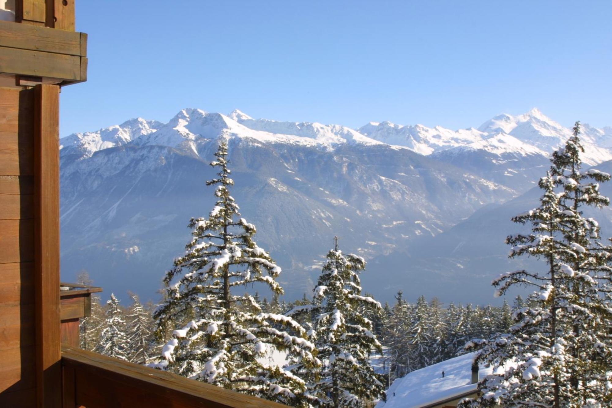 Hotel Helvetia Intergolf Crans-Montana Exterior foto