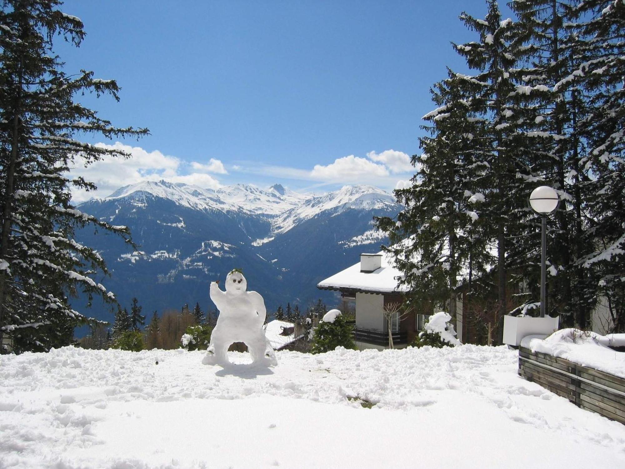 Hotel Helvetia Intergolf Crans-Montana Exterior foto