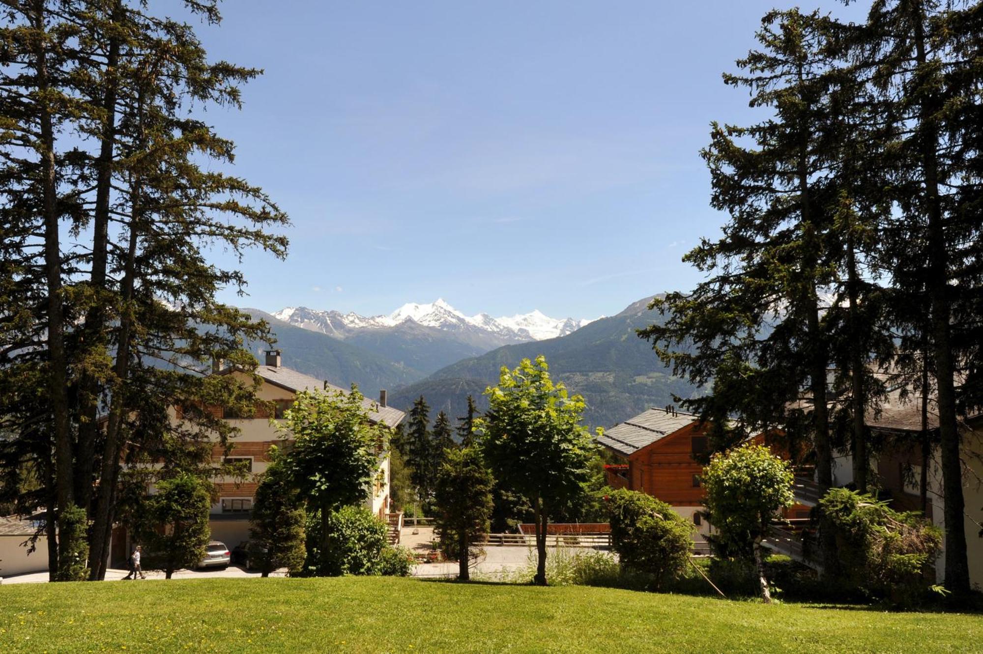 Hotel Helvetia Intergolf Crans-Montana Exterior foto