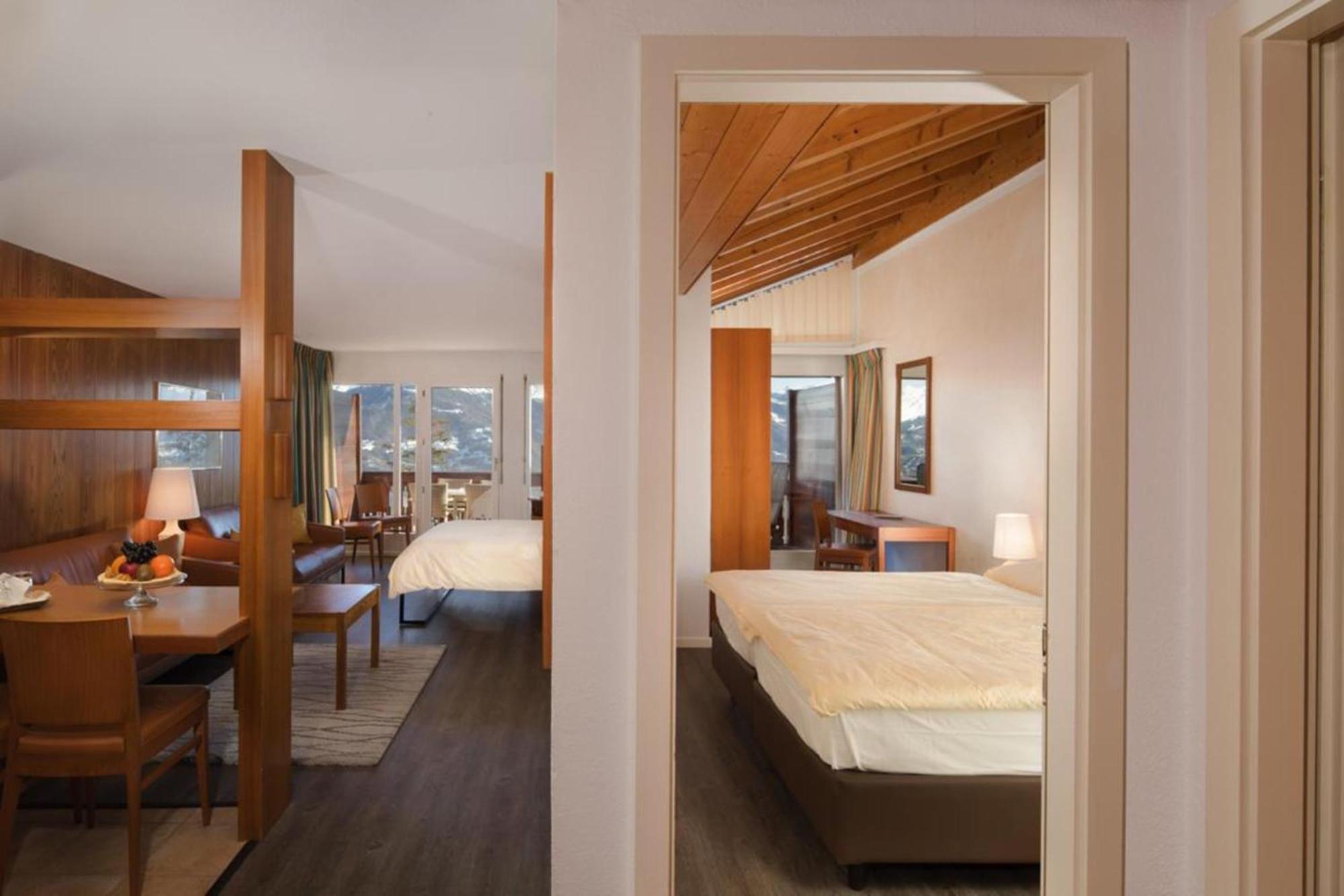 Hotel Helvetia Intergolf Crans-Montana Exterior foto