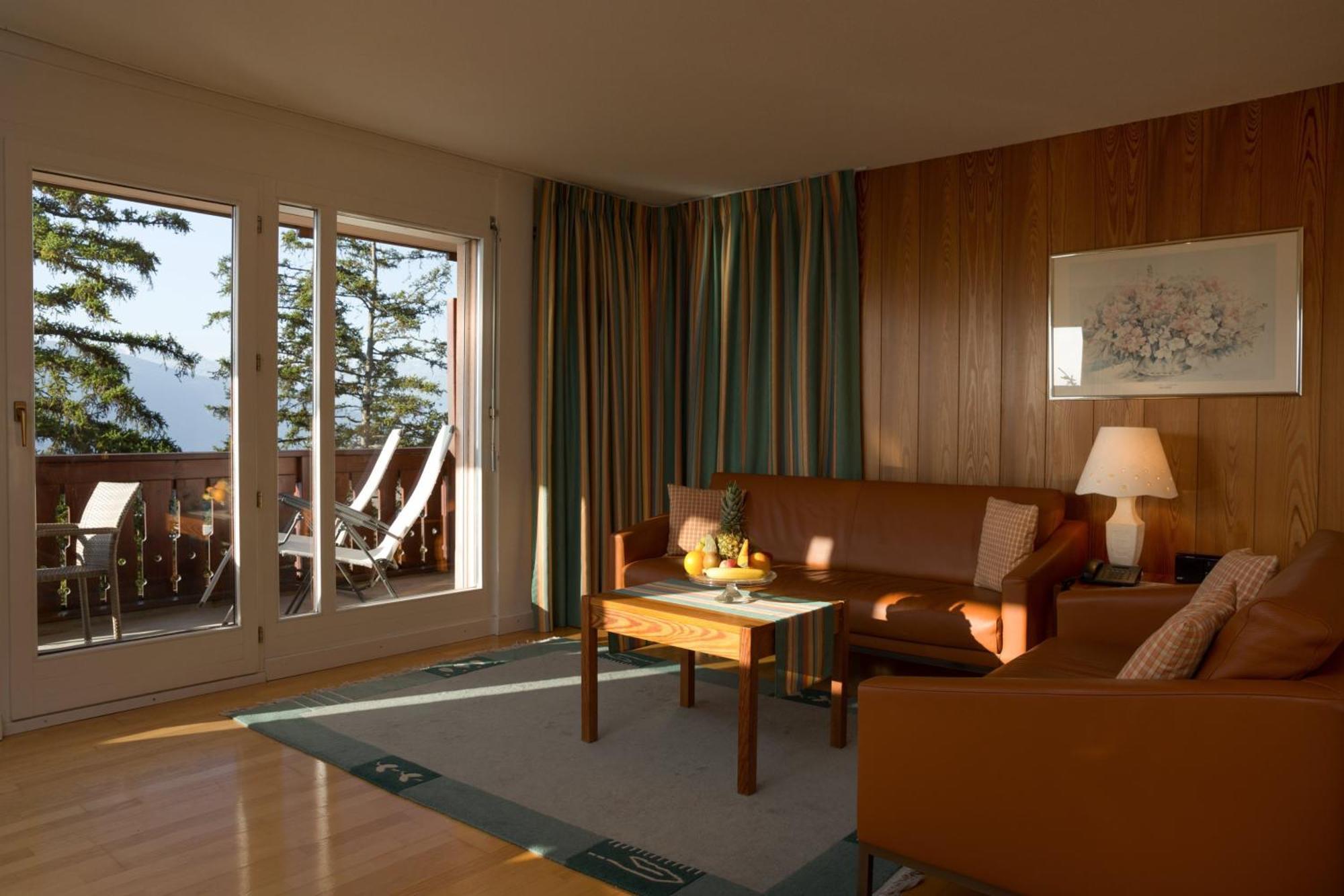 Hotel Helvetia Intergolf Crans-Montana Exterior foto