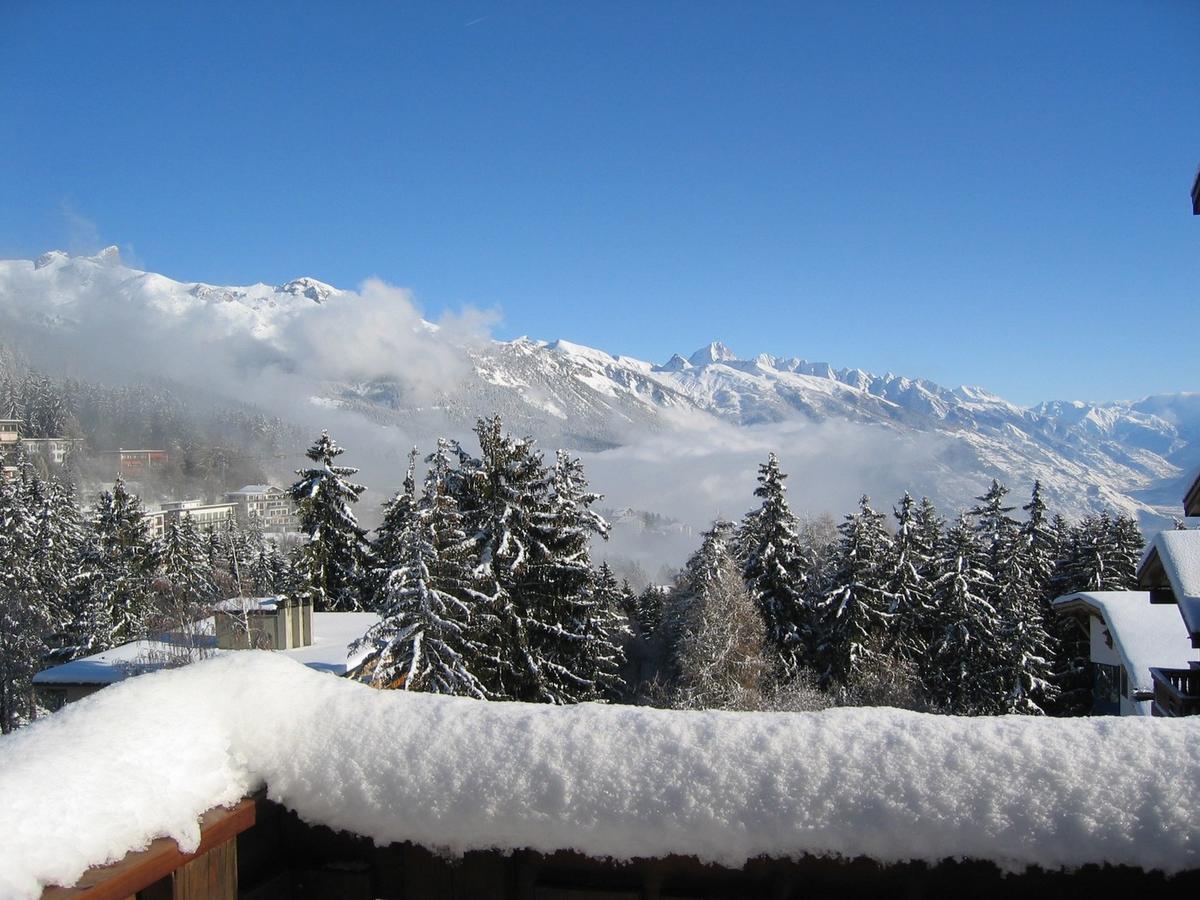 Hotel Helvetia Intergolf Crans-Montana Exterior foto